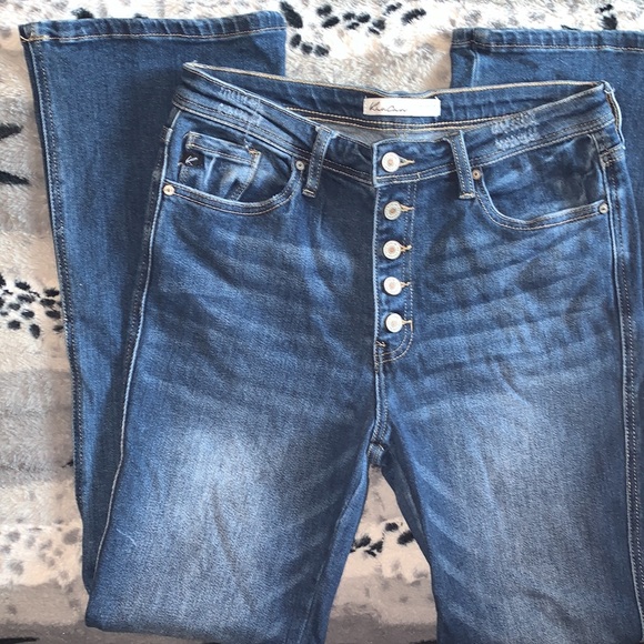 KanCan Denim - KanCan High-Rise Bootcut Button-Fly Jeans — 28